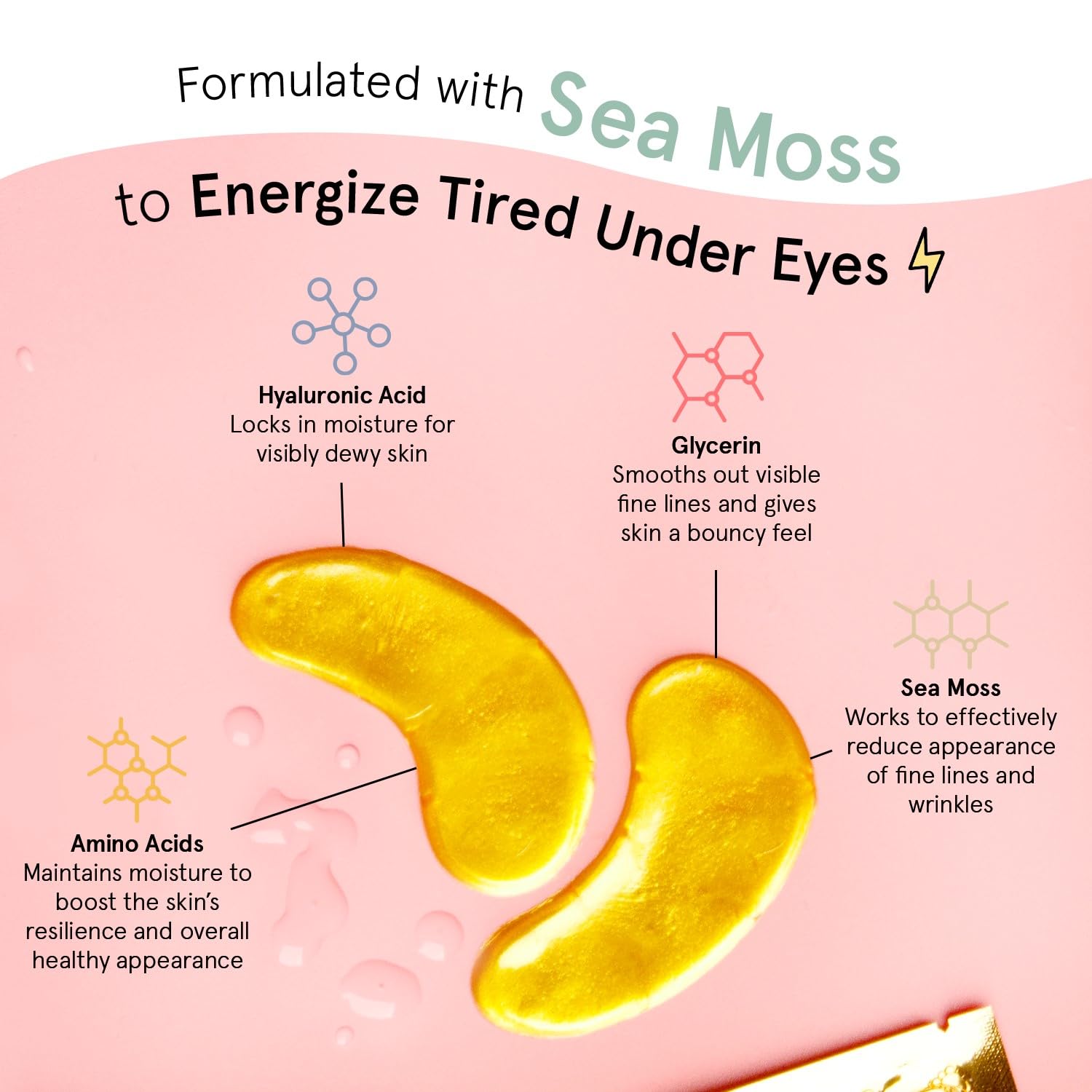 Golden Glow Eye Masks