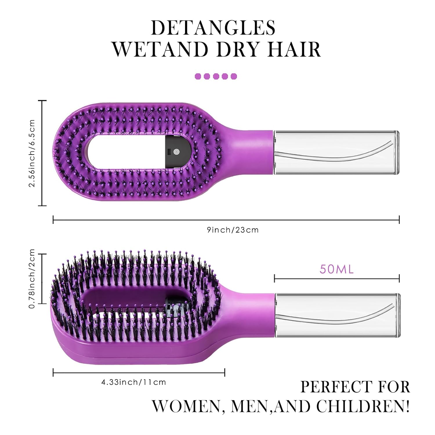 Magic Mist Detangler Brush