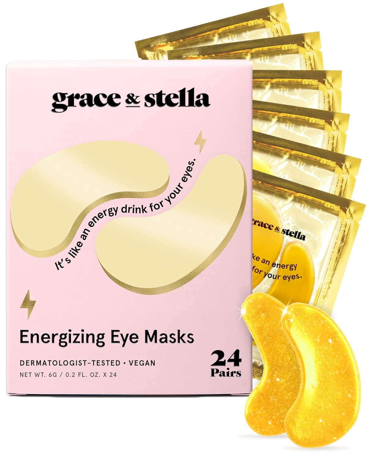 Golden Glow Eye Masks