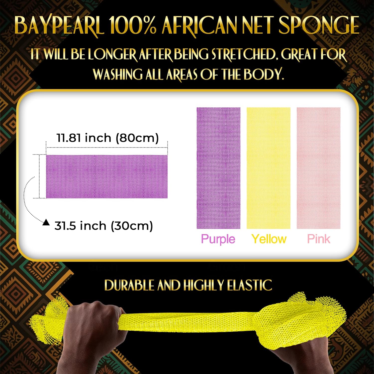 Vibrant Exfoliating Bath Nets