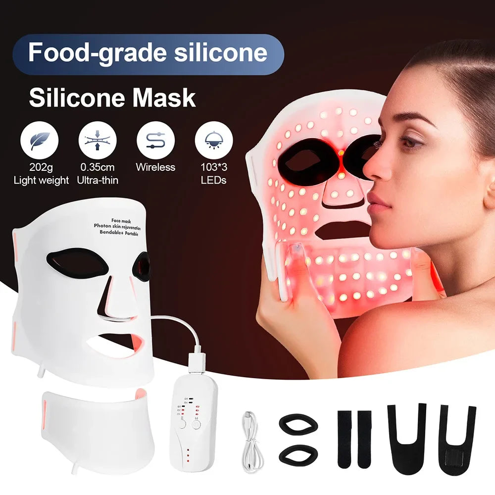 Radiant Glow LED Facial Mask