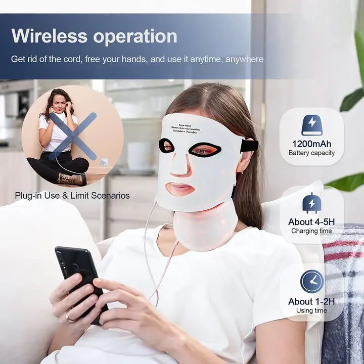 Radiant Glow LED Facial Mask